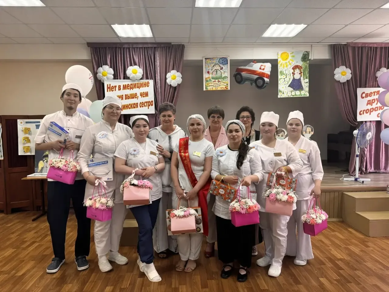 🌟 Звездный час профессионализма: в Астраханском противотуберкулезном диспансере выбрали лучшую медс