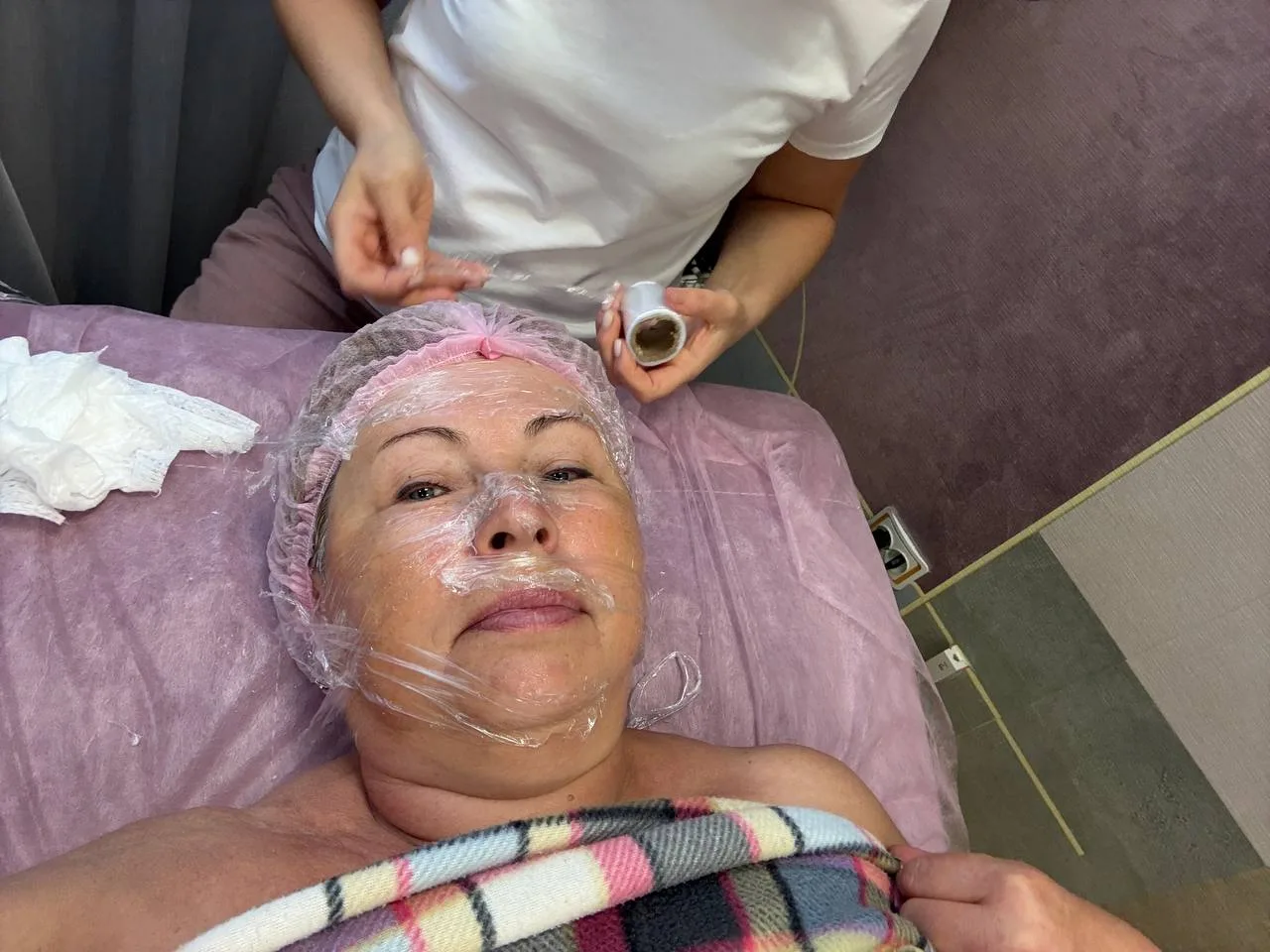 Бегала на новые процедуры