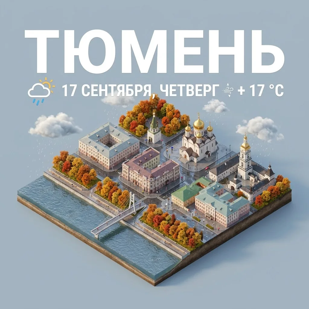 Сегодня будет облачно с прояснениями, днем дождь, температура воздуха + 17. С. Южный ве...