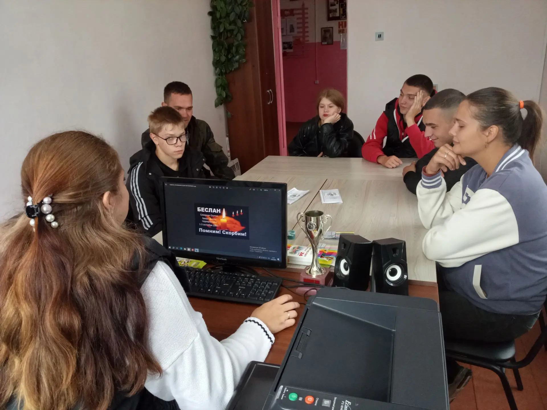 «Дерево памяти»: в Курятском СДК почтили память жертв терроризма.