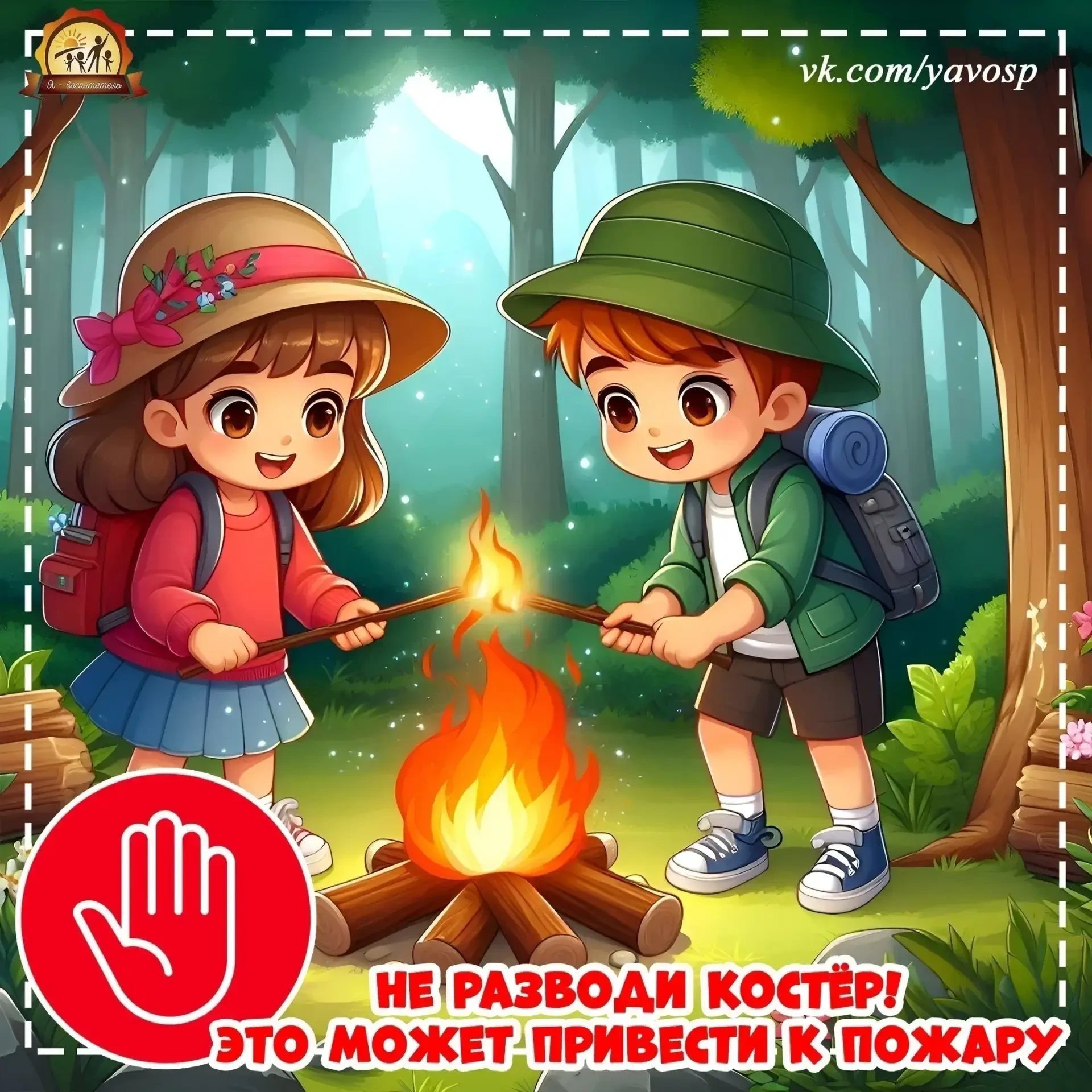 🌳🌲🌴ПРАВИЛА ПОВЕДЕНИЯ В ЛЕСУ! БЕРЕГИТЕ ЛЕСУ!