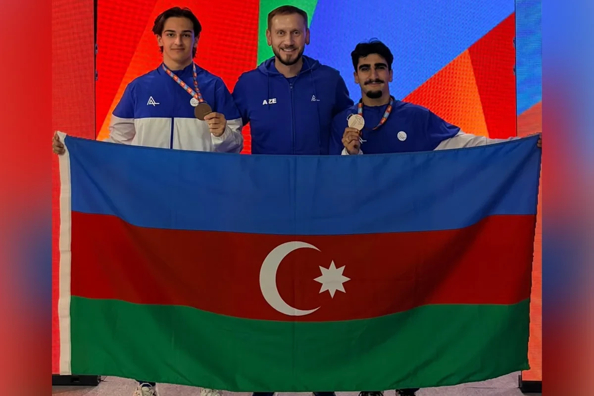 🇦🇿 Азербайджанские гимнасты завоевали шестую медаль на Кубке мира в Италии.