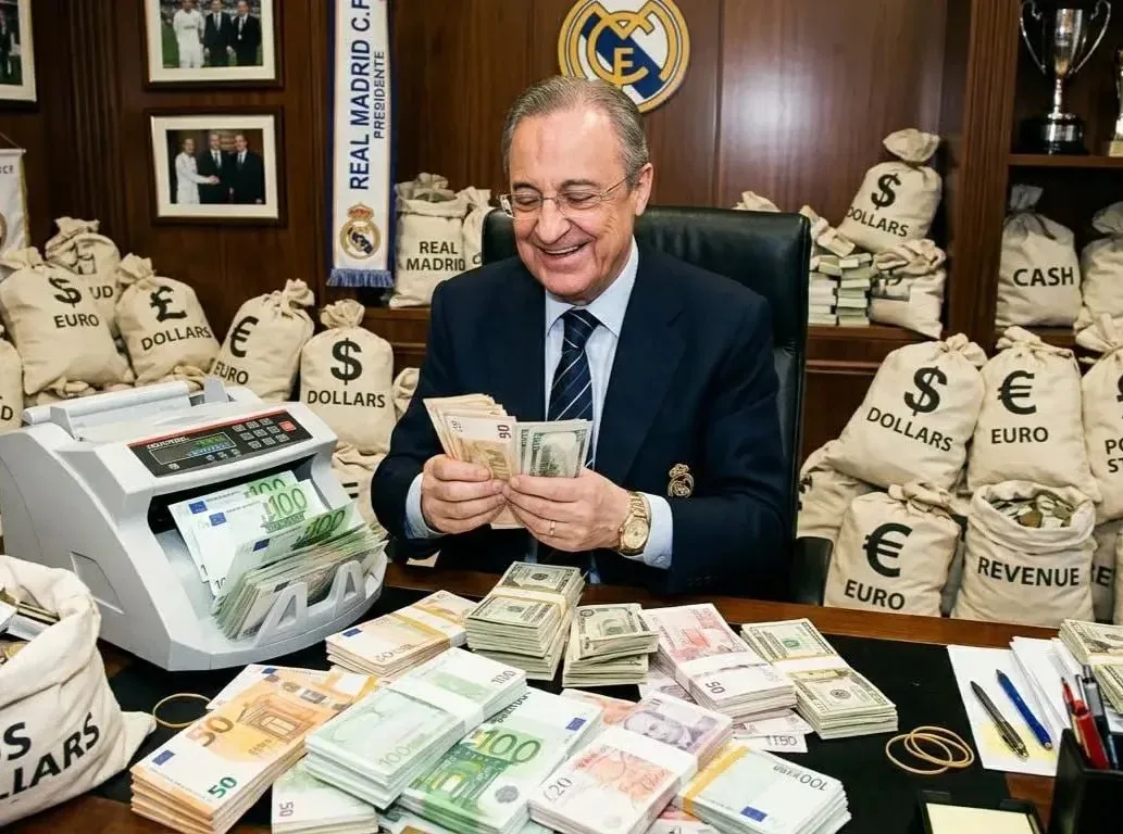 «Реал Мадрид» заработал €1,3 млрд за сезон — это абсолютный рекорд в истории спорта.

Если перевести