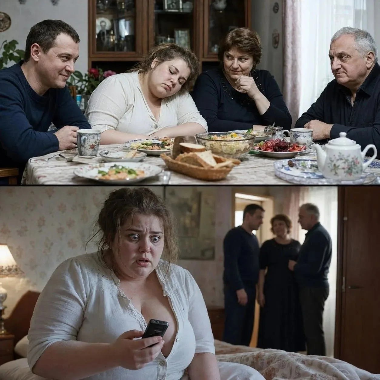 Каждый раз, обедая у свёкров, я неестественно крепко засыпала. Просыпаясь с расстёгнуто...