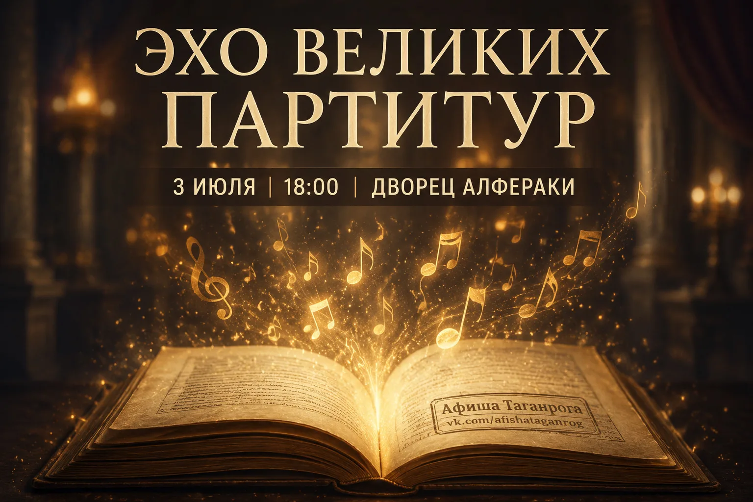Муниципальный камерный оркестр закрывает сезон программой «Эхо великих партитур» 🎼

Музыкальный сез