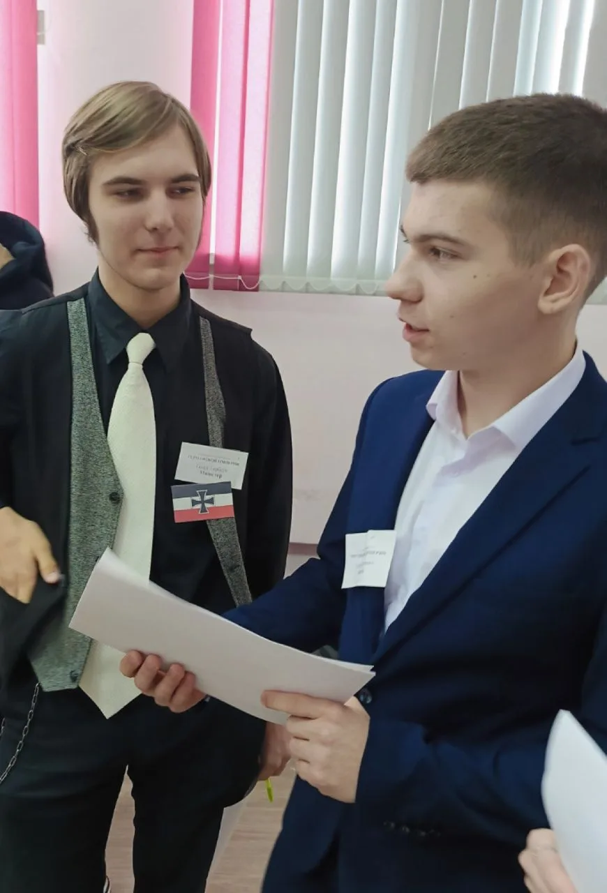 Ролевая игра "Прощай, оружие, или мир накануне Первой мировой войны" прошла 26 февраля в 10а классе.