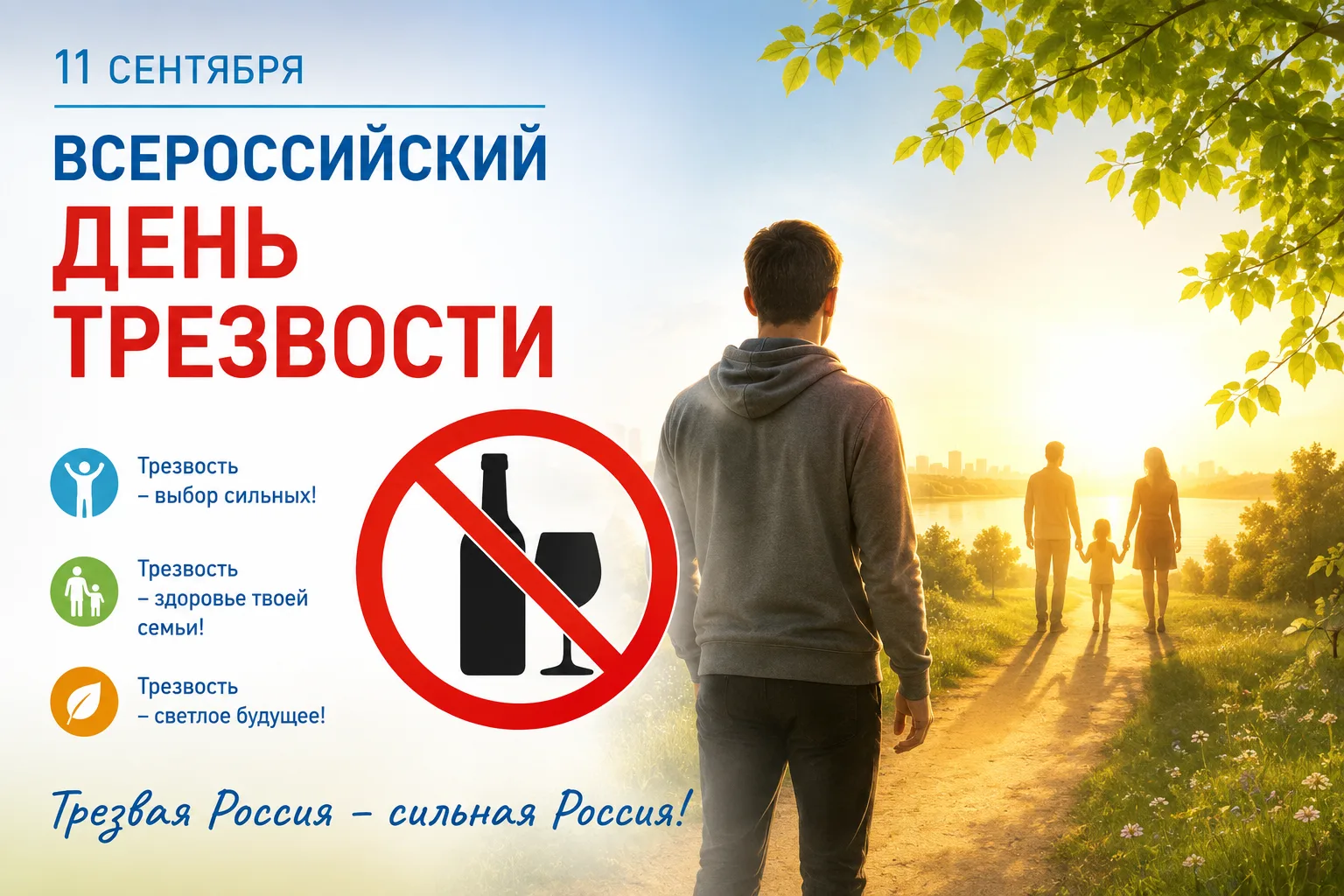 🍷 Мы же тоже не против? День трезвости — 11 сентября