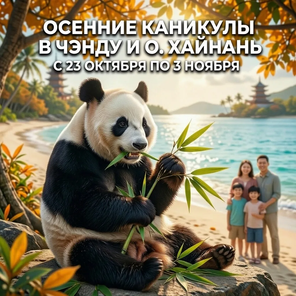 🎉 Осенние каникулы: яркое приключение в Китае для родителей и детей! 🎉