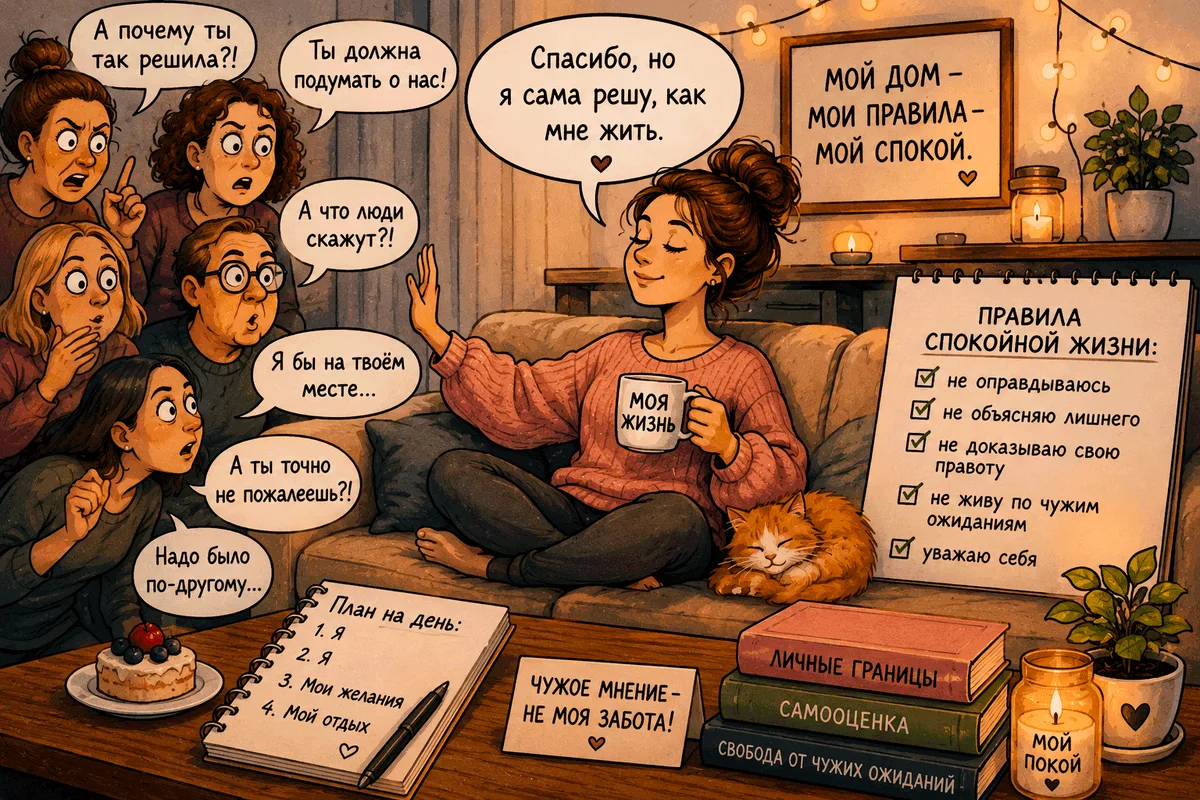 Хватит оправдываться перед вечно недовольными – как перестать объяснять свою жизнь тем,...