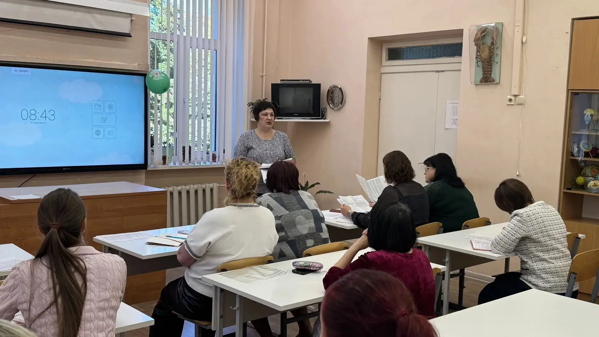В ГБОУ школе № 638 Пушкинского района Санкт-Петербурга прошло собрание трудового коллек...
