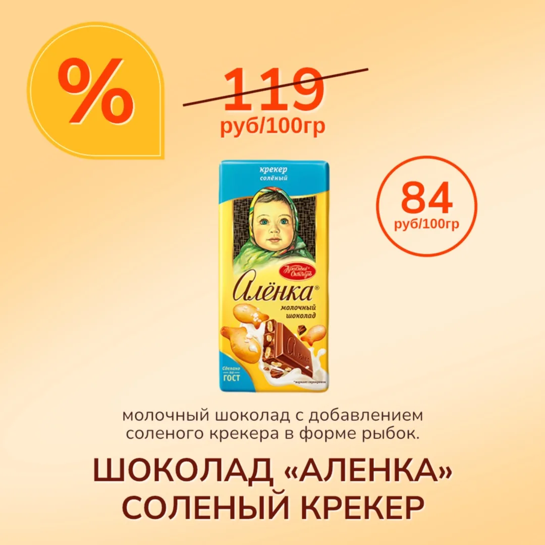 Выгодные цены на плитки шоколада 😍