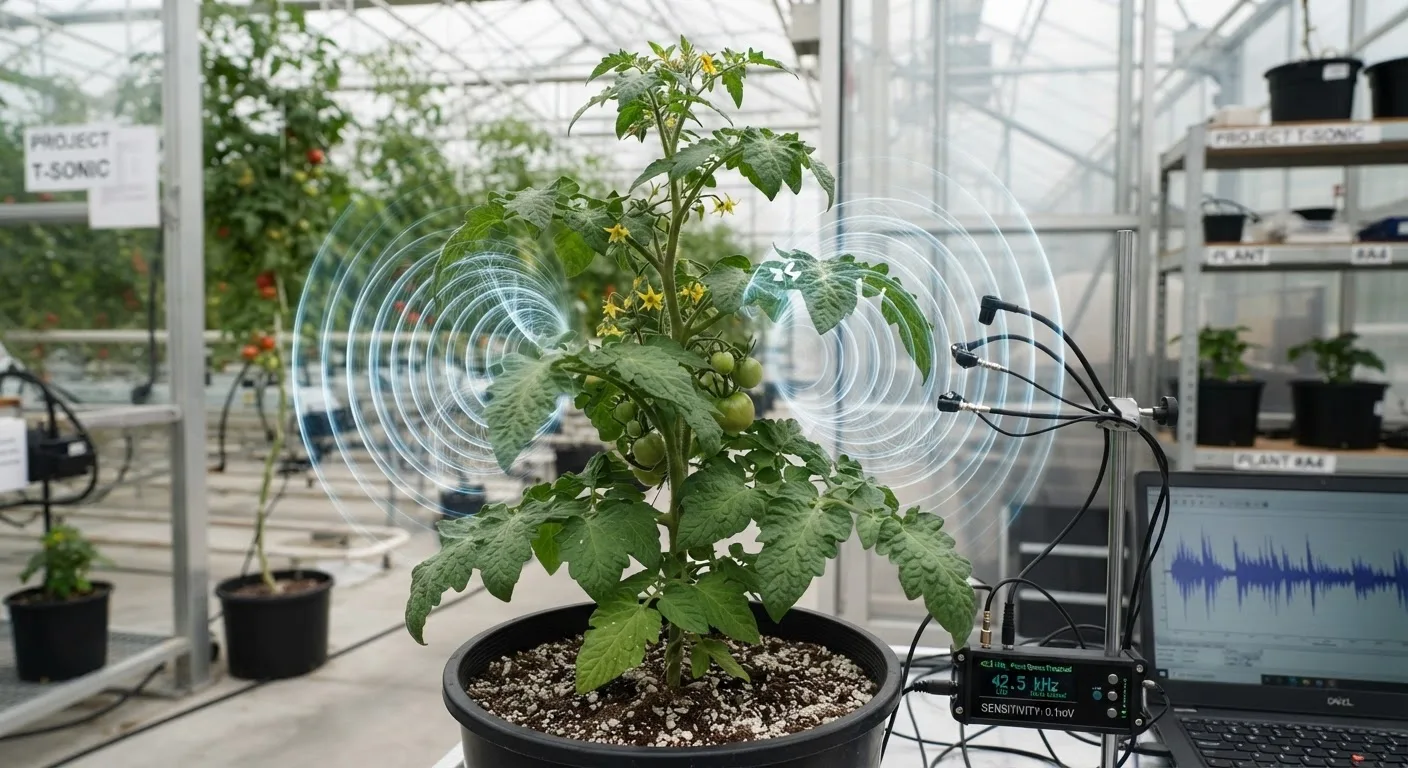 🌱 Растения могут «кричать», но человеческое ухо этого не слышит
