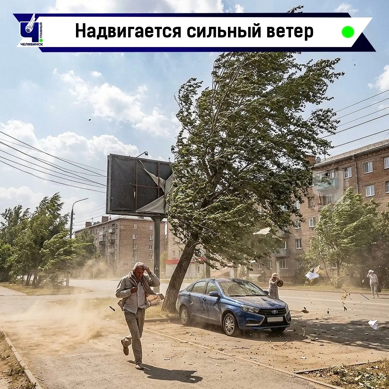 🌪 Сильный ветер идёт в Челябинскую область

По прогнозам синоптиков, 28 июля порывы ветра местами б