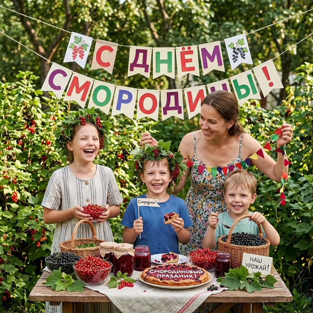 ✨14 июля День смородины
Сегодня отмечают необычный праздник — День смородины. 🫐
Эта ароматная ягода