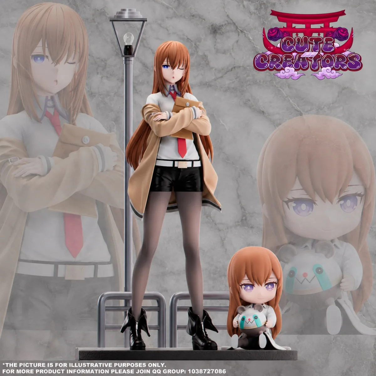 Статуя Makise Kurisu - Steins;Gate от Cute Creators Studio