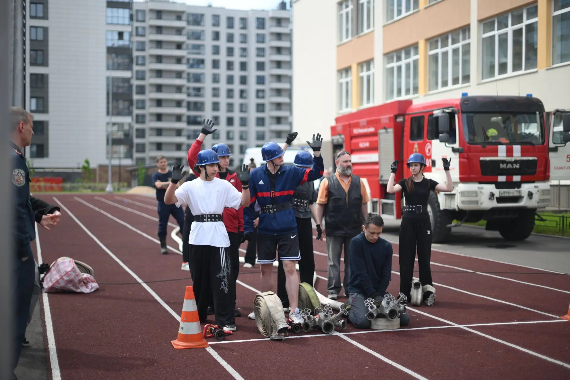 🚒 Пожарно-спасательные отряды: главное за неделю  ⭐ ПСО Адмиралтейского района С неработающим населе