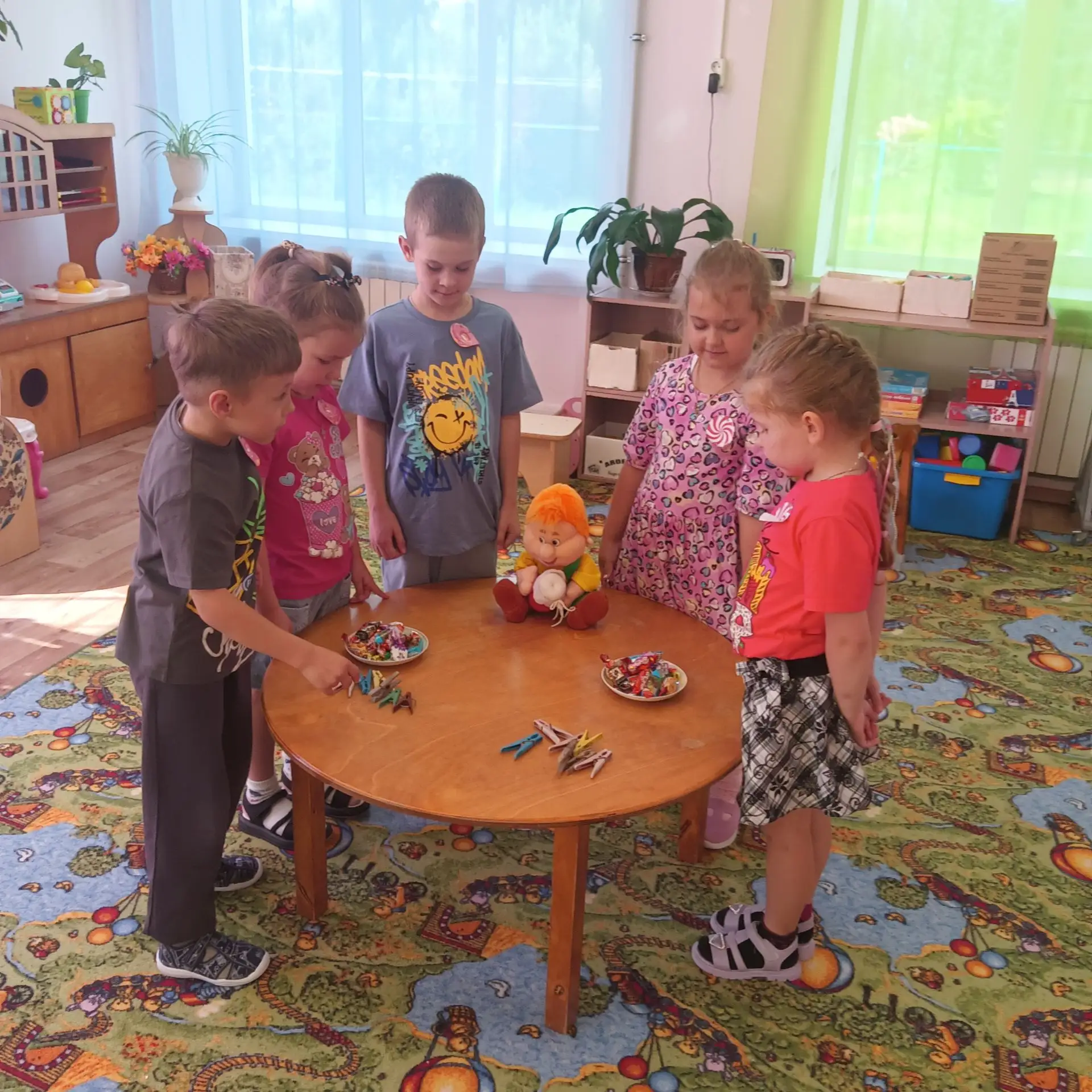 Игра "Шоколадный наряд".