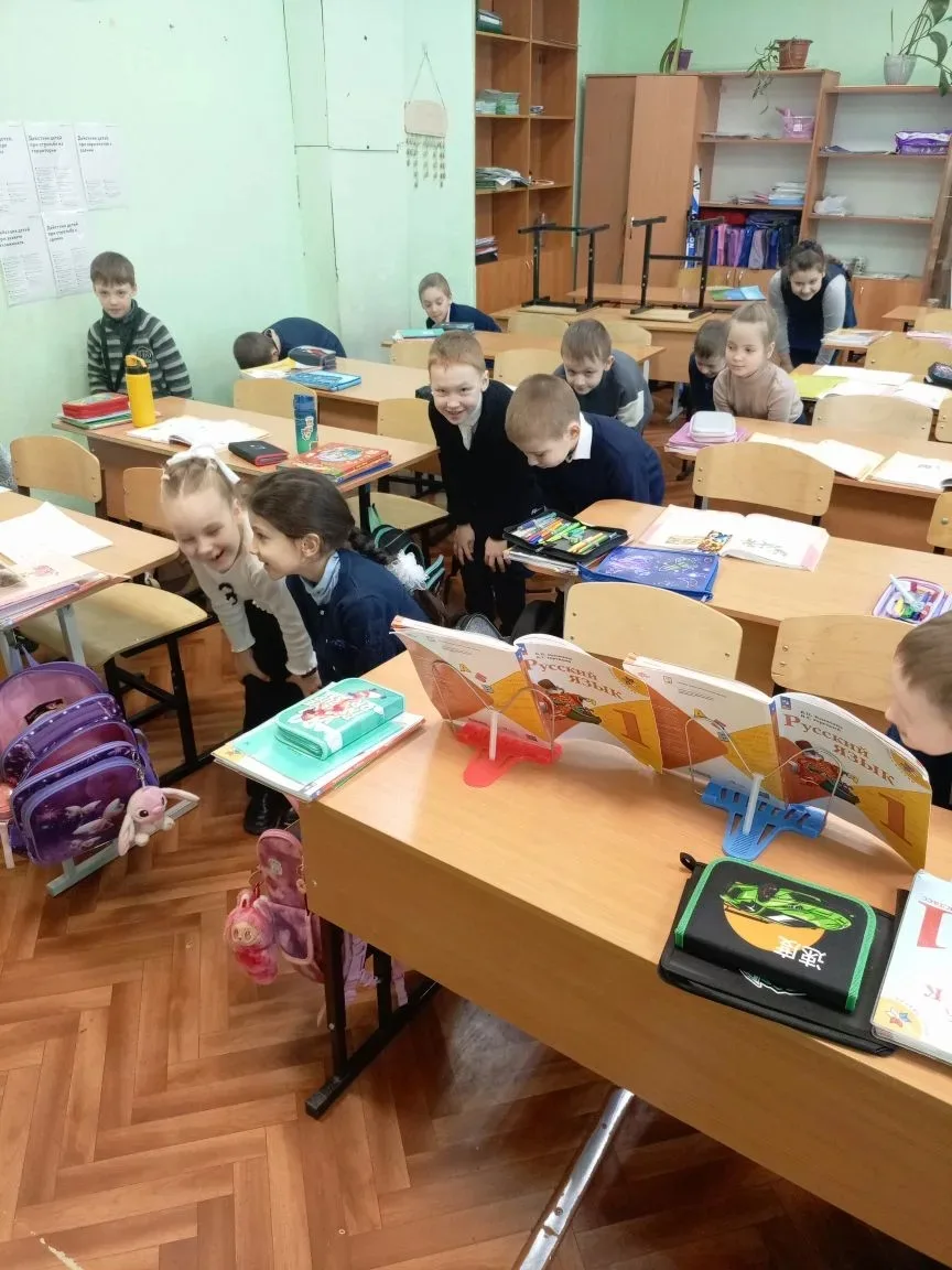 ОРЛЁНОК-СПОРТСМЕН  В 1Г классе ребята, участники трека  «Орлята России», собрались на занятие по тем