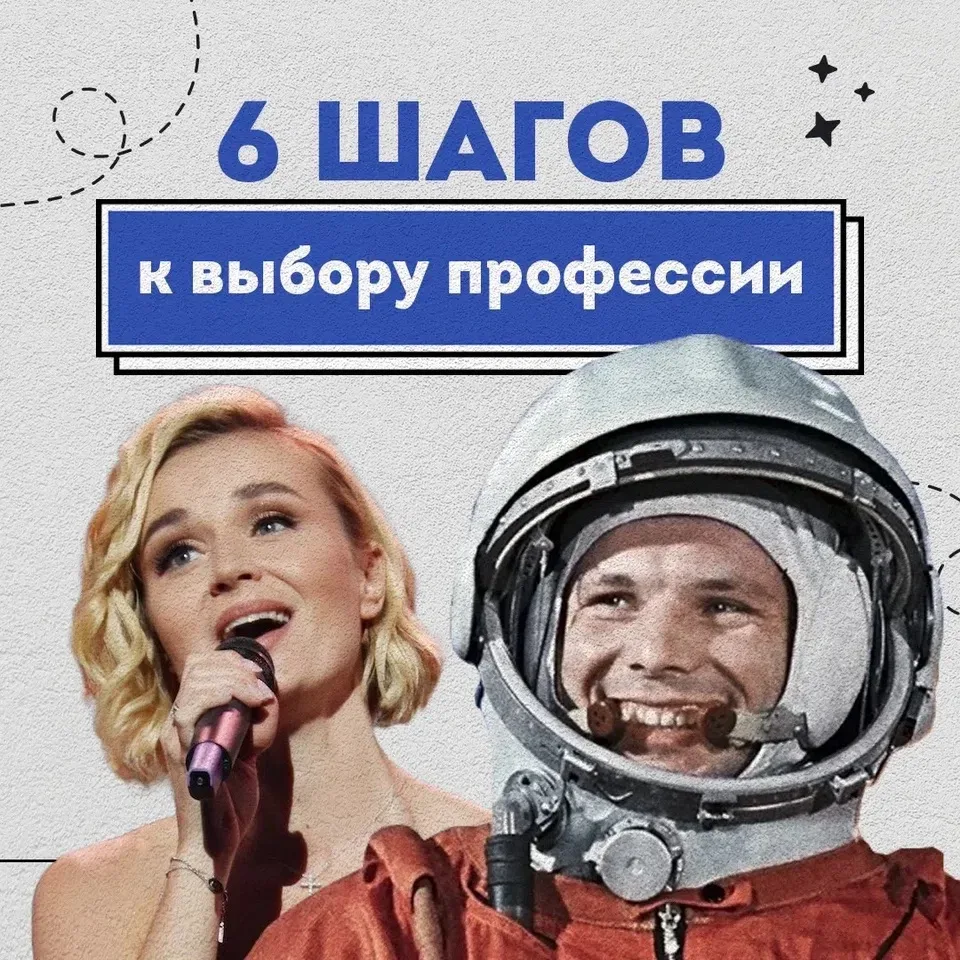🔔Для школьников среднего и старшего звена: делимся с вами шагами к выбору профессии ⬆️