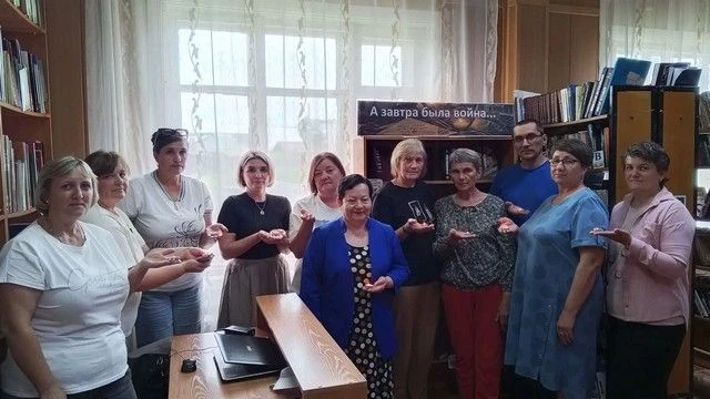 Специалисты центральной библиотеки присоединились к ВСЕРОССИЙСКОЙ АКЦИИ "СВЕЧА ПАМЯТИ".