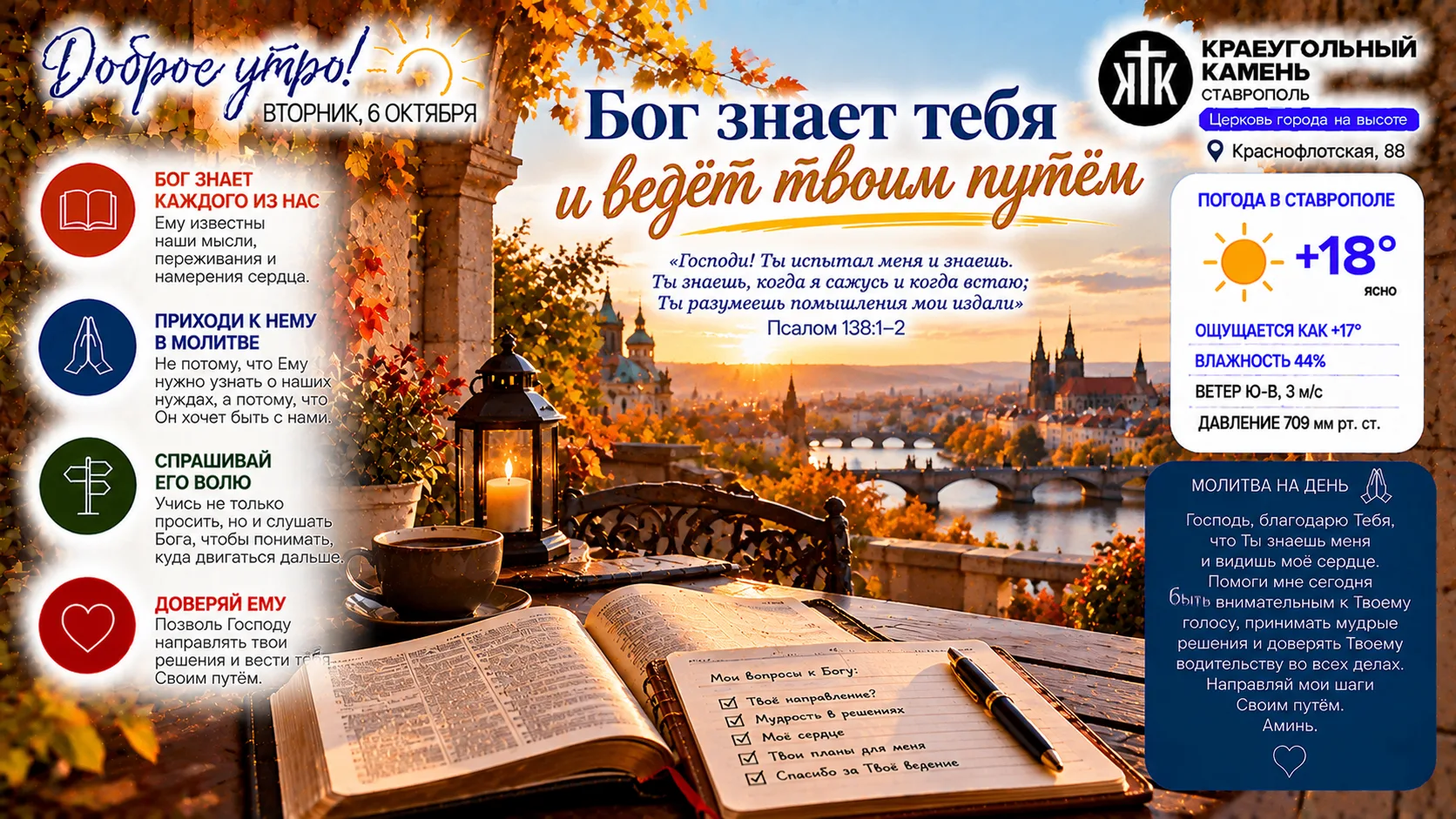 Задумайтесь, насколько глубоко Господь знает каждого из нас!