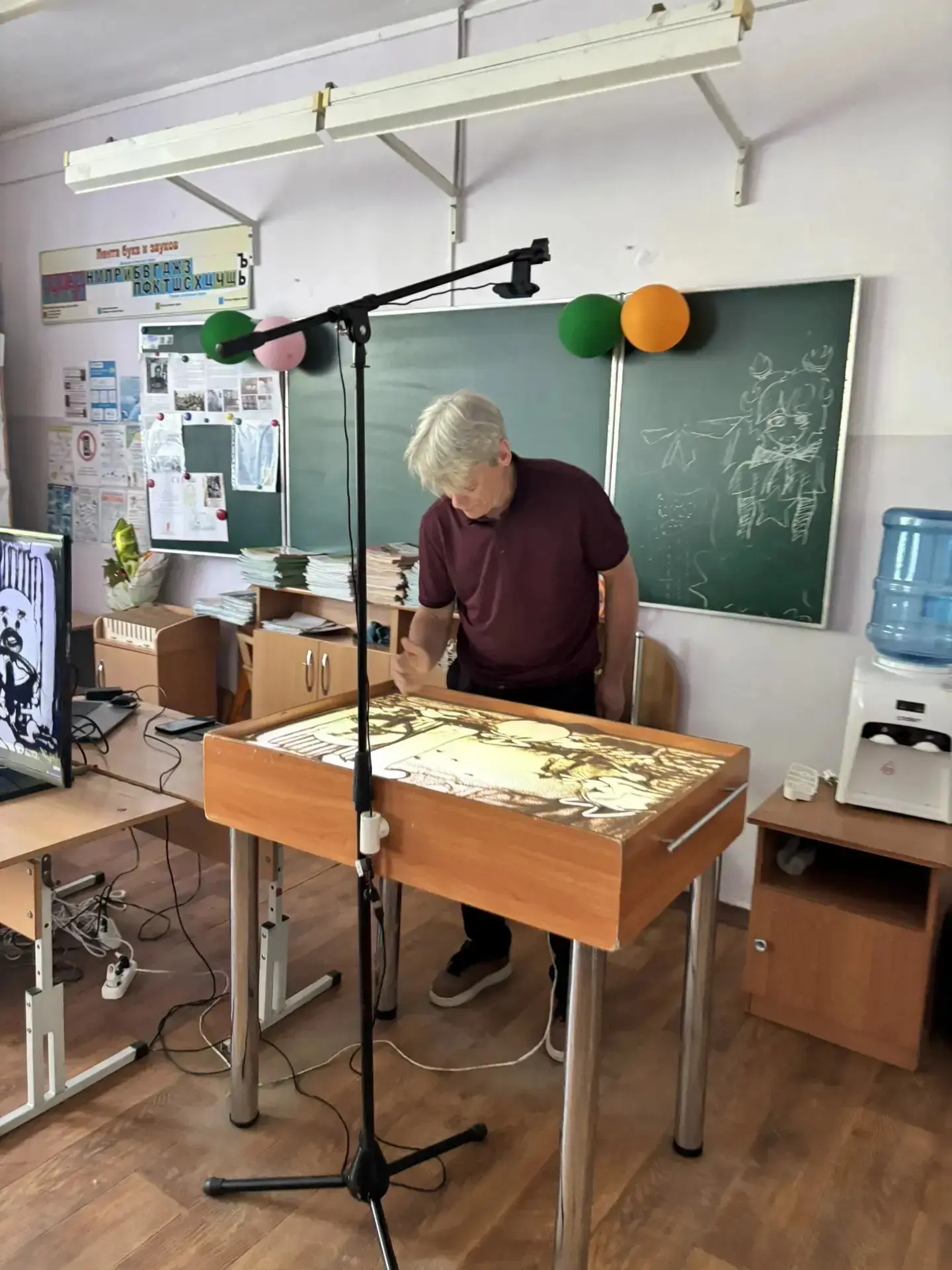 В гостях нашего пришкольного лагеря побывал шоу-театр «Песок» 🎭

Дети с замиранием сердца следили з