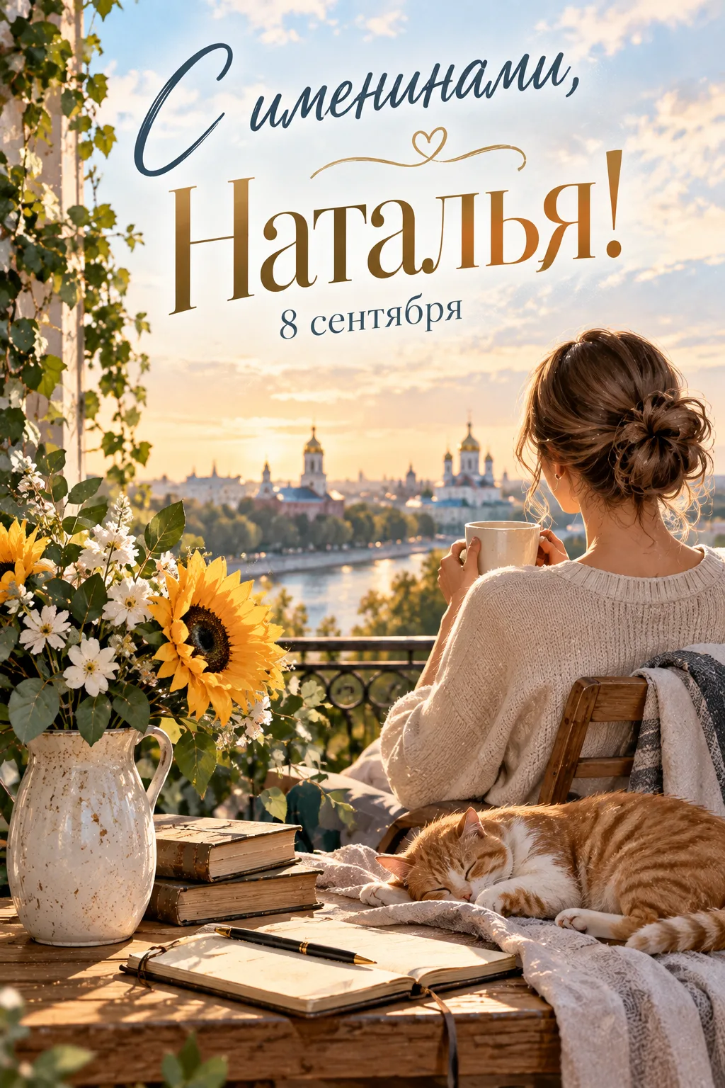 С именинами, Наталья! 🌹