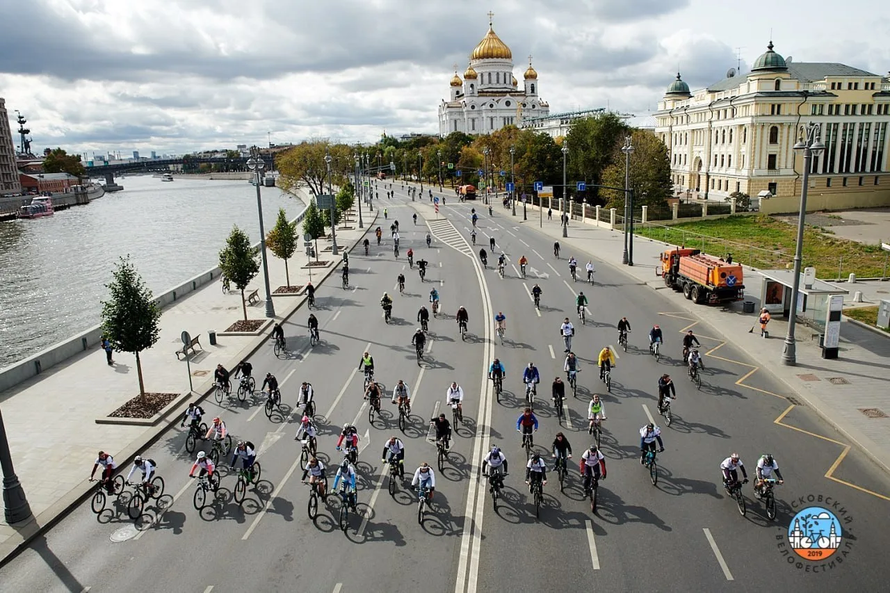 🚲 Осенний велофестиваль пройдёт в Москве 12 сентября