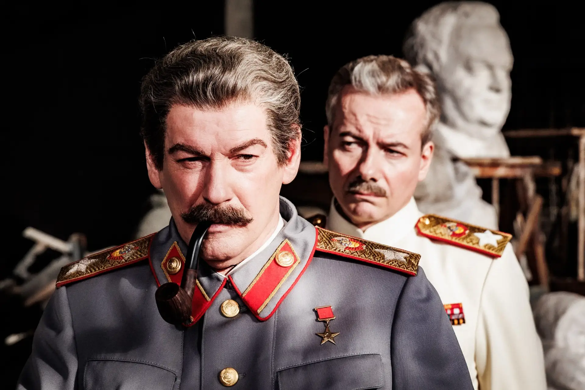 А как вам Игорь Миркурбанов в образе Сталина?!