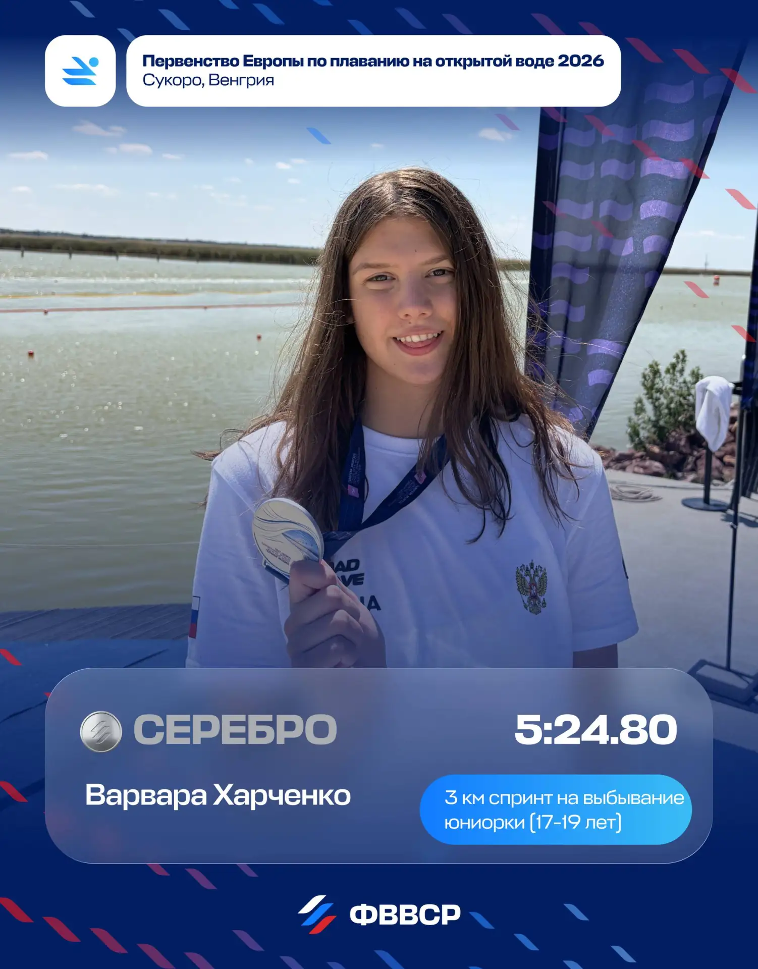 🥈🥉 Серебро и бронза - у российских пловцов на первенстве Европы!

🇷🇺 Две медали завоевали выступ