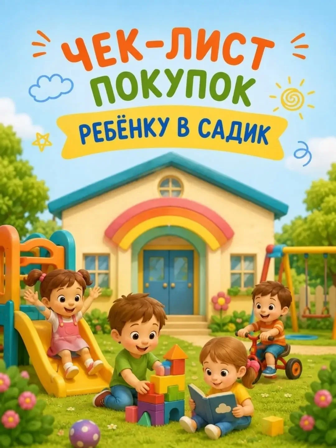 Собираем ребёнка в детский сад без лишней суеты!