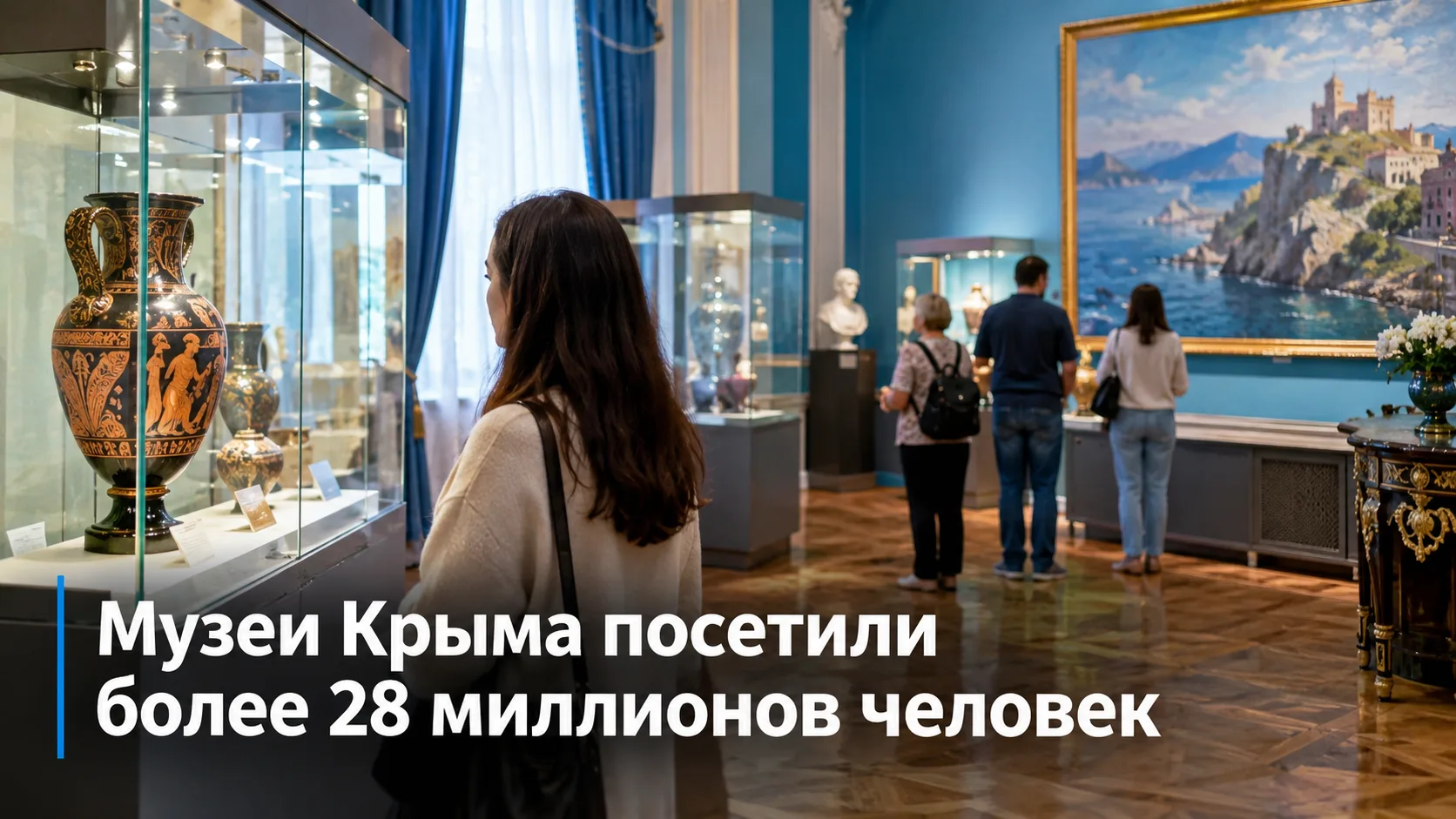 ⚡ Музеи Крыма с 2015 года посетили более 28 миллионов человек