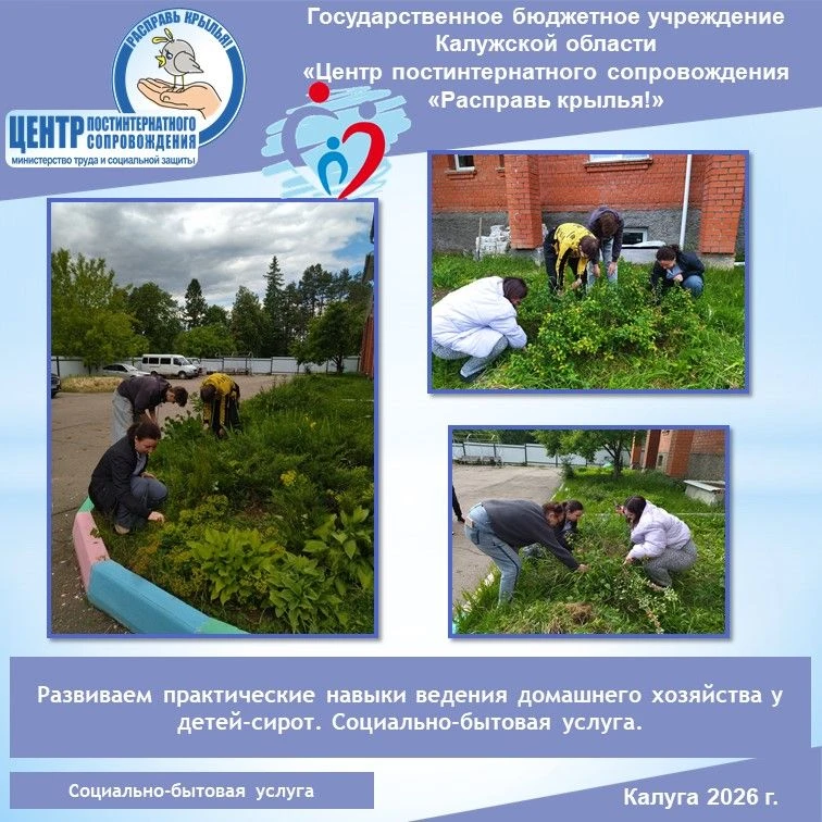 Развиваем практические навыки ведения домашнего хозяйства у детей-сирот. Социально-быто...