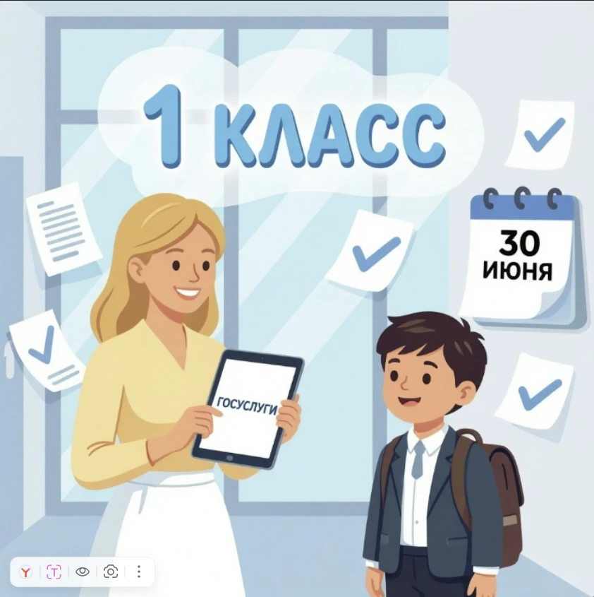 Сегодня, 30 июня, завершается первый этап записи в первый класс. Если вы ещё не подали ...
