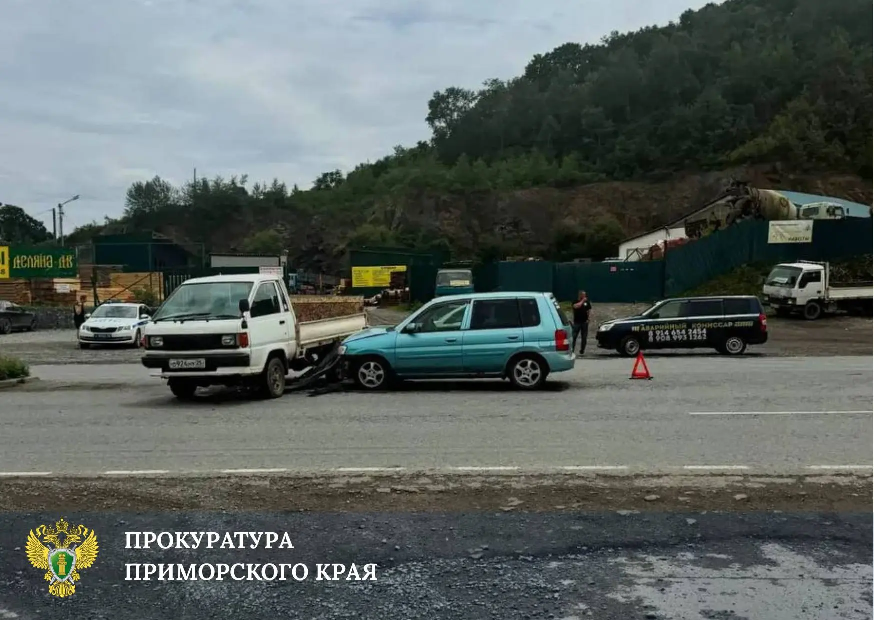 Прокуратура поставила на установление обстоятельств ДТП, в котором пострадала 2-летняя девочка в Нах