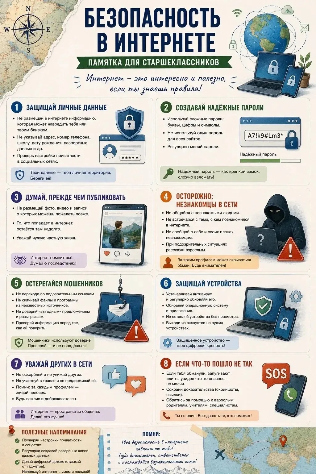 Акция « Безопасность детства»
‼️Безопасность в цифровой среде‼️
В период каникул, когда экранное вре