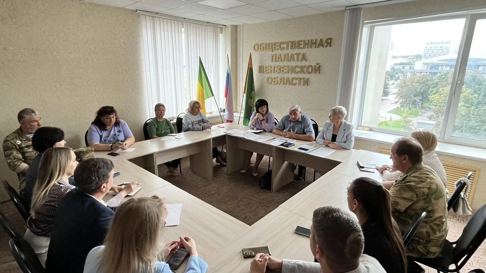 Сегодня в Общественной палате Пензенской области состоялось совместное заседание двух к...