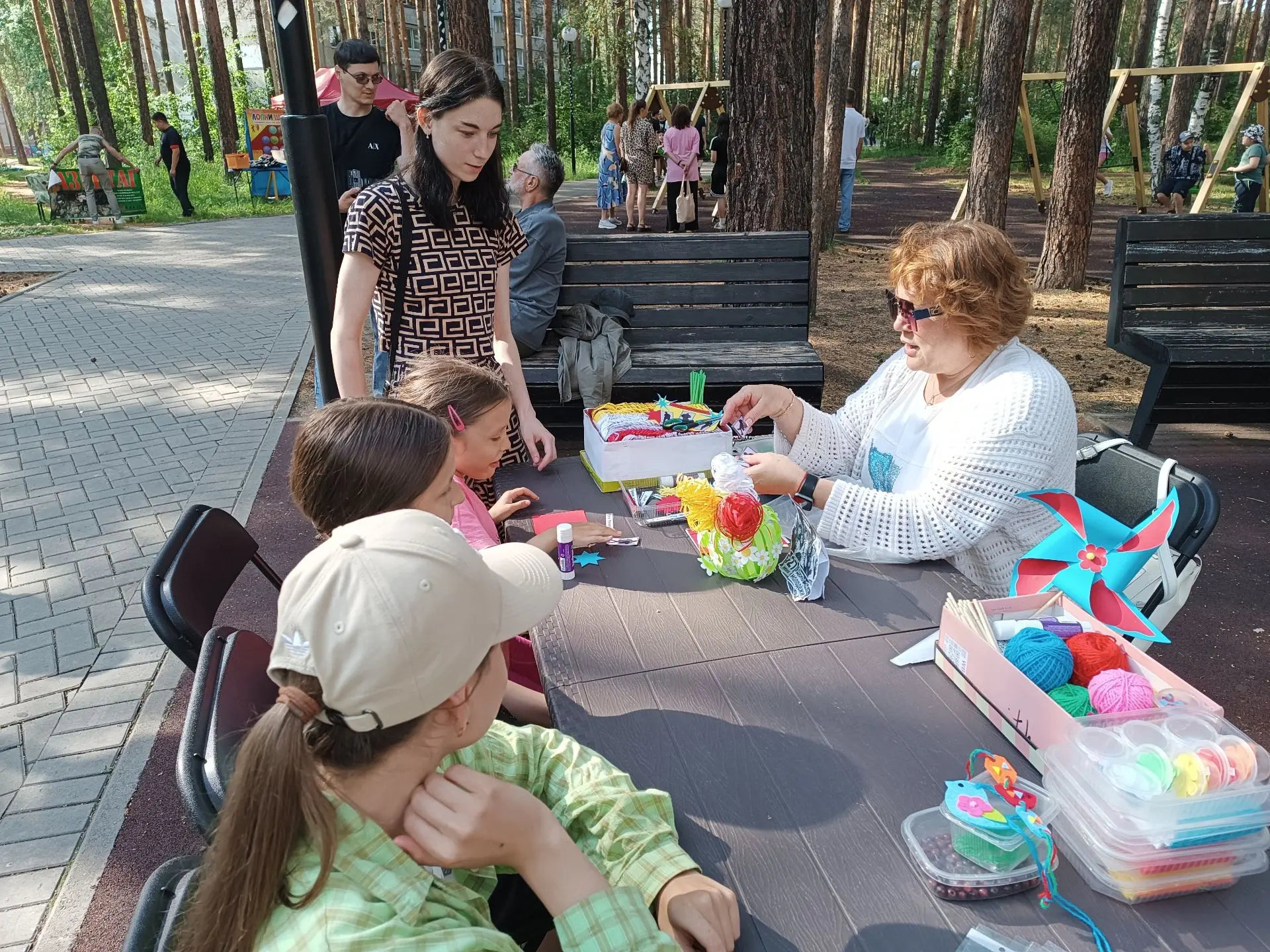 🎉В последнюю субботу июня в нашей стране отмечают День молодежи. Накануне в парке "Таёжные бульвары
