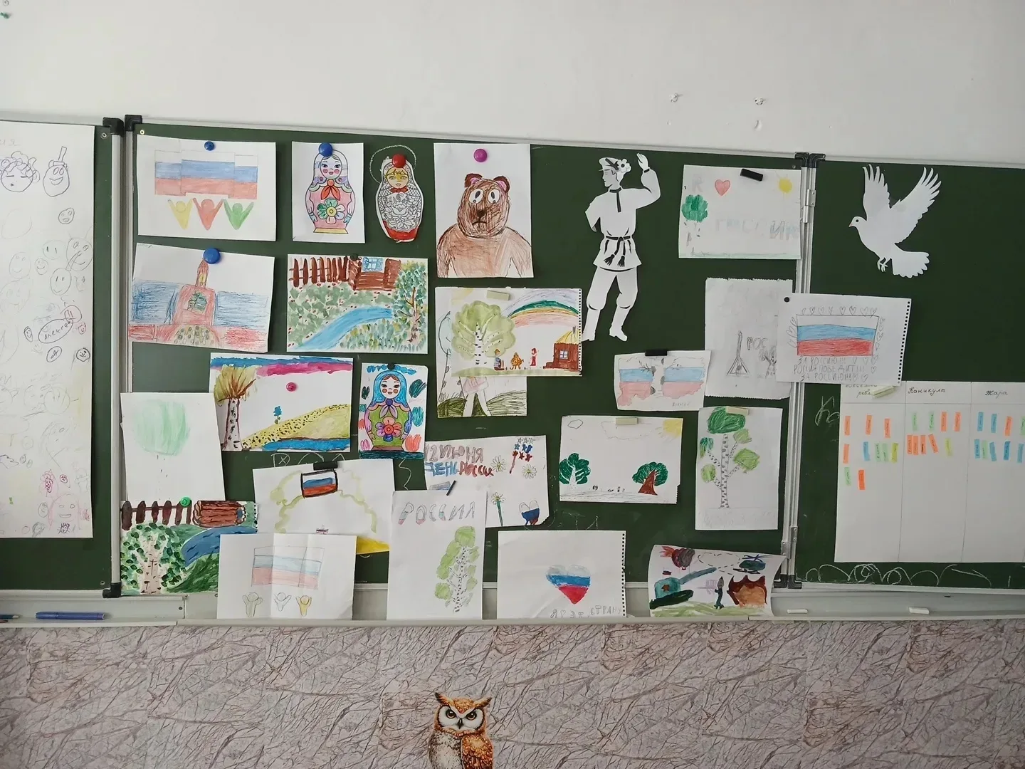 🎨 В нашем лагере открылась выставка «Рисую Россию»! 🎨

В преддверии главного праздника нашей стран