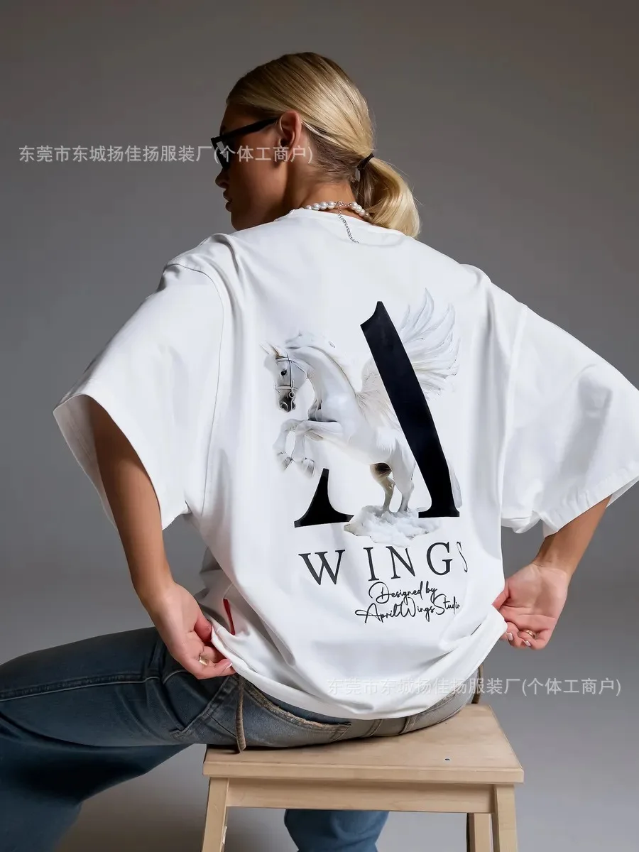 🔥 Футболка WINGS с эффектным принтом — 650₽ 🪽