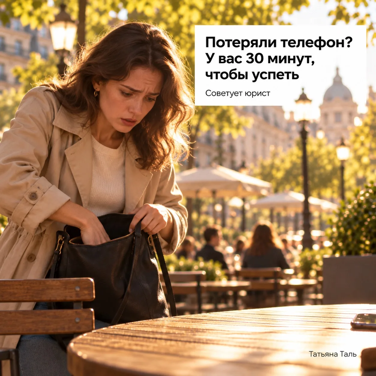 Потеряли телефон? У вас 30 минут, чтобы успеть. Сделайте это