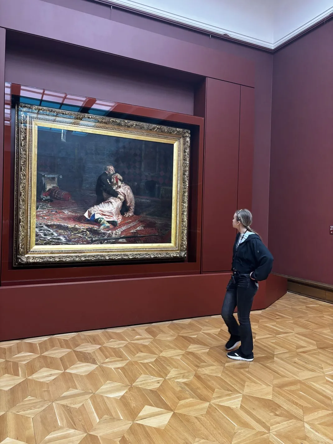 🎨 Ученики 6 «А», 9 «В» и 11 «А» класса посетили Третьяковскую галерею  🏛Ребята из 6 «А», 9 «В» и 11 