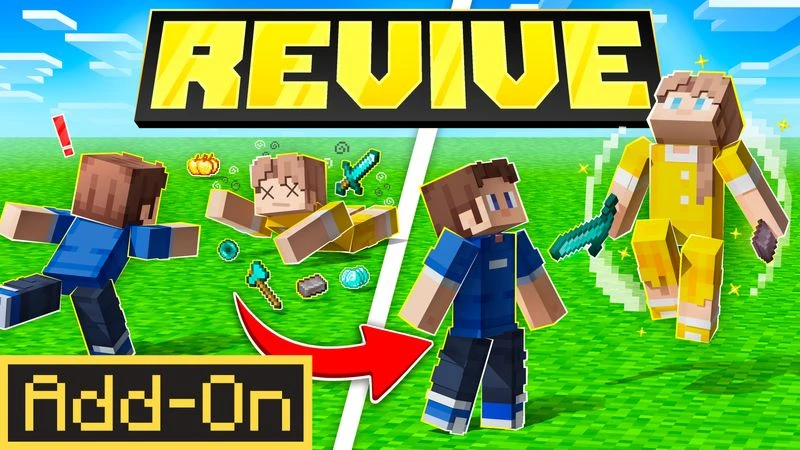 Add-On "Revive 2.0"
Получите ВТОРОЙ ШАНС на жизнь с дополнением Revive! Вас может воскресить другой 