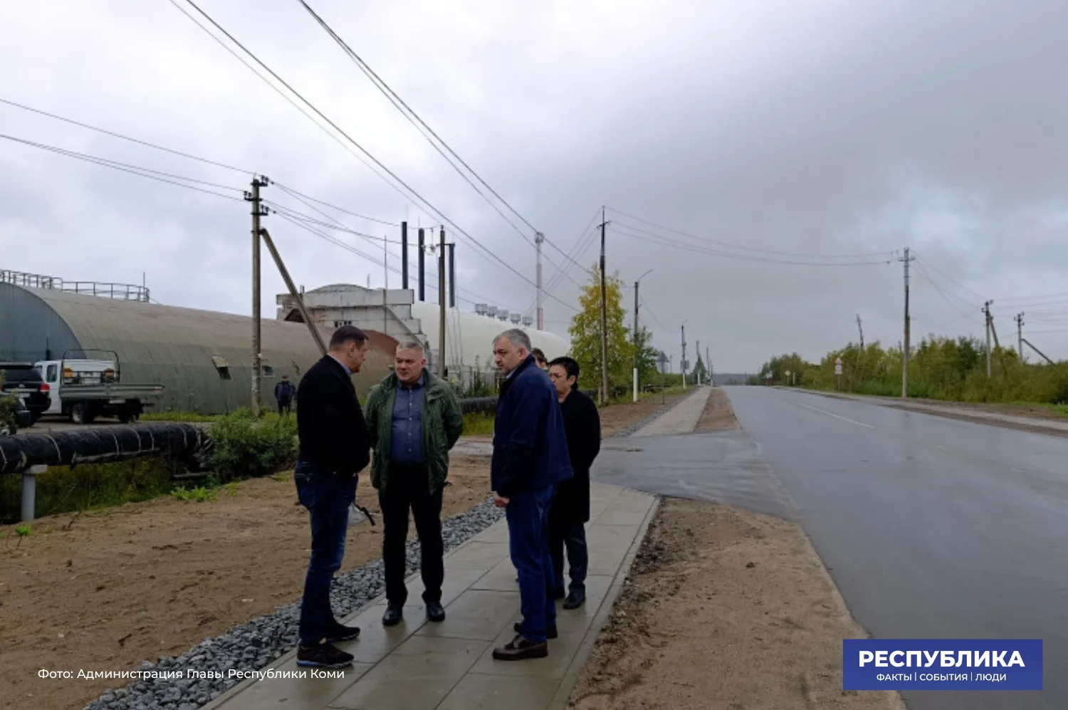 Километры свежего асфальта