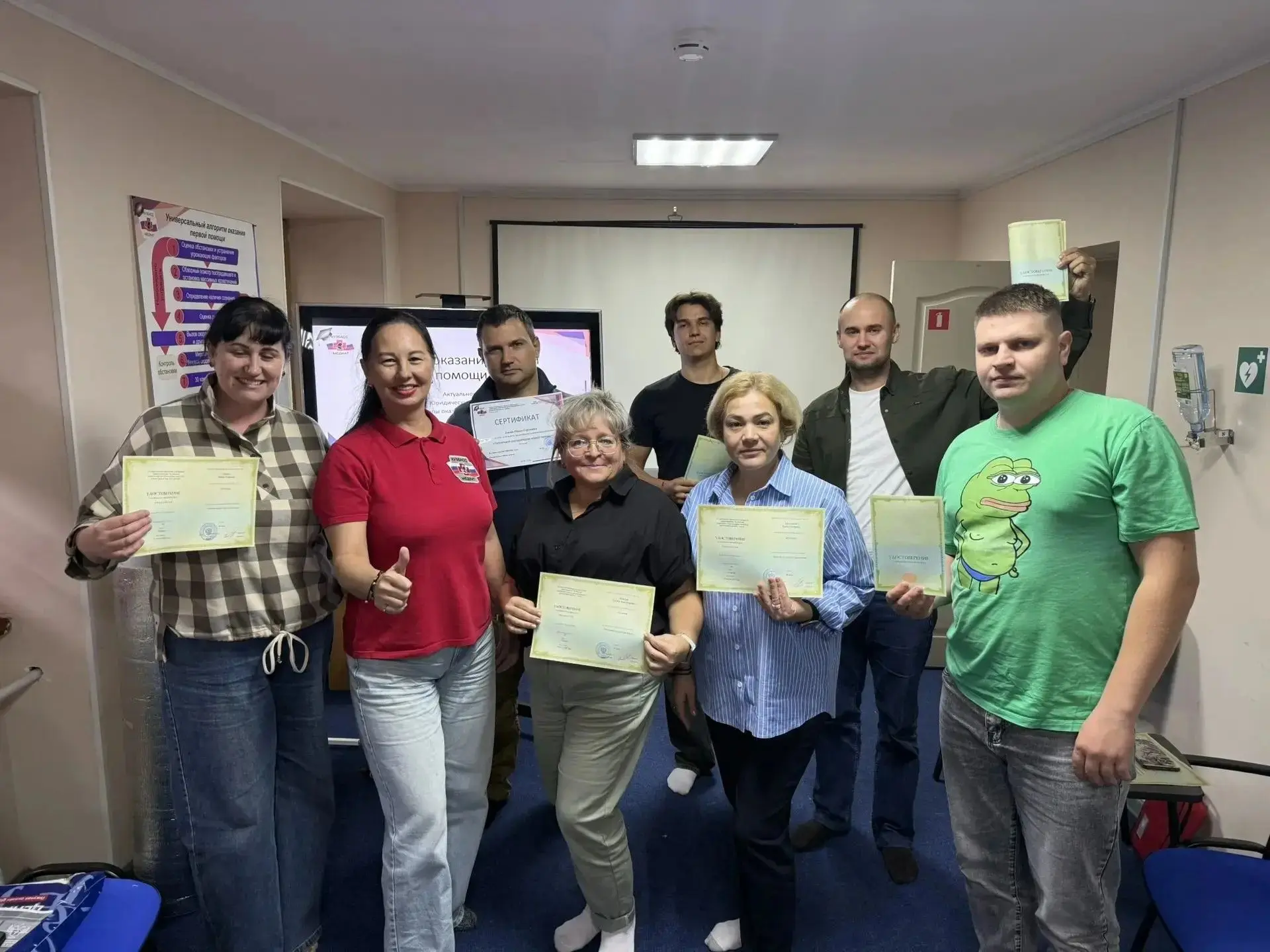 🔥В наших рядах становится все больше инструкторов по первой помощи!