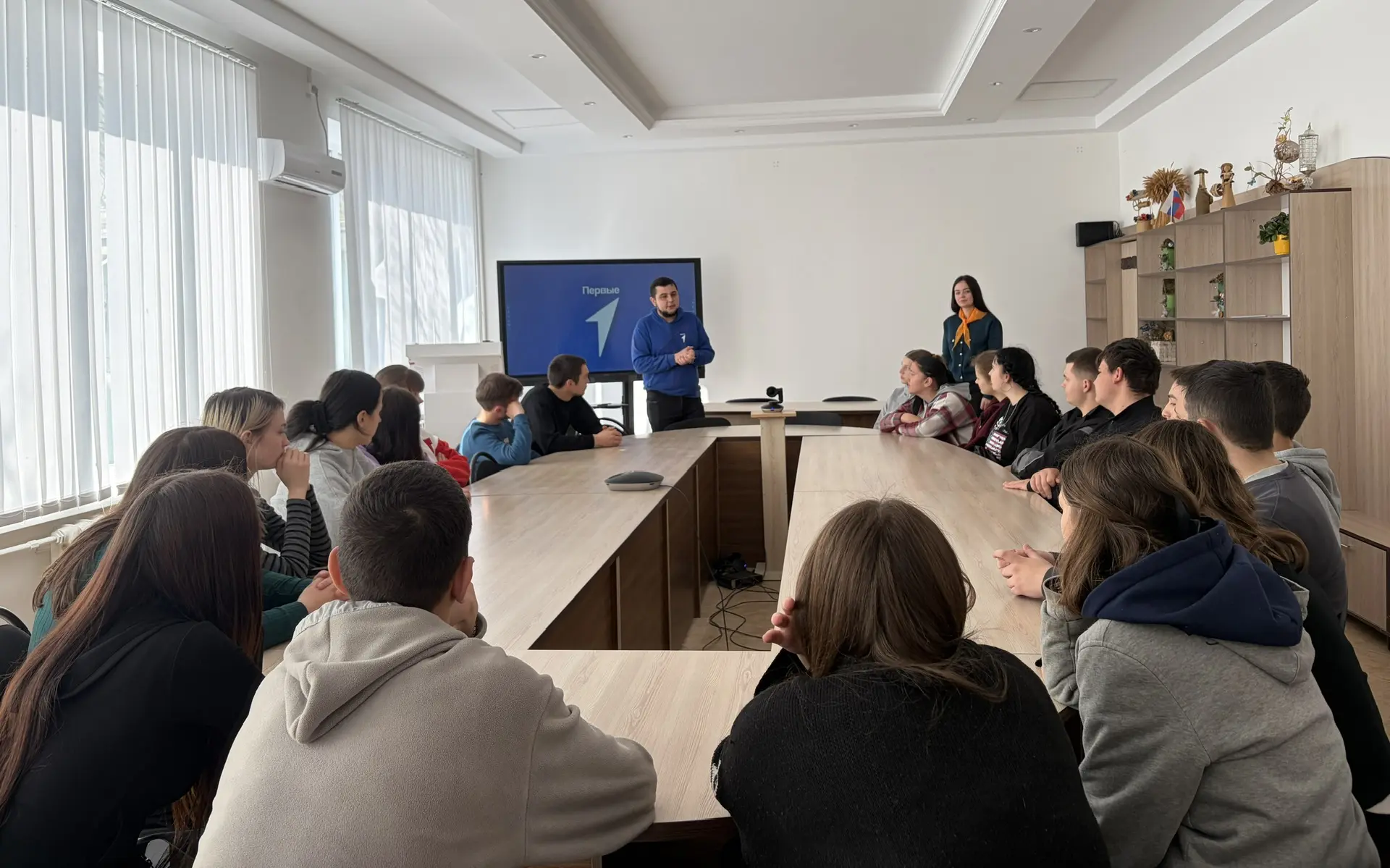 Движение Первых в ХАУ: открываем новые горизонты!🇷🇺  🎓В Херсонском аграрном университете прошла ярка