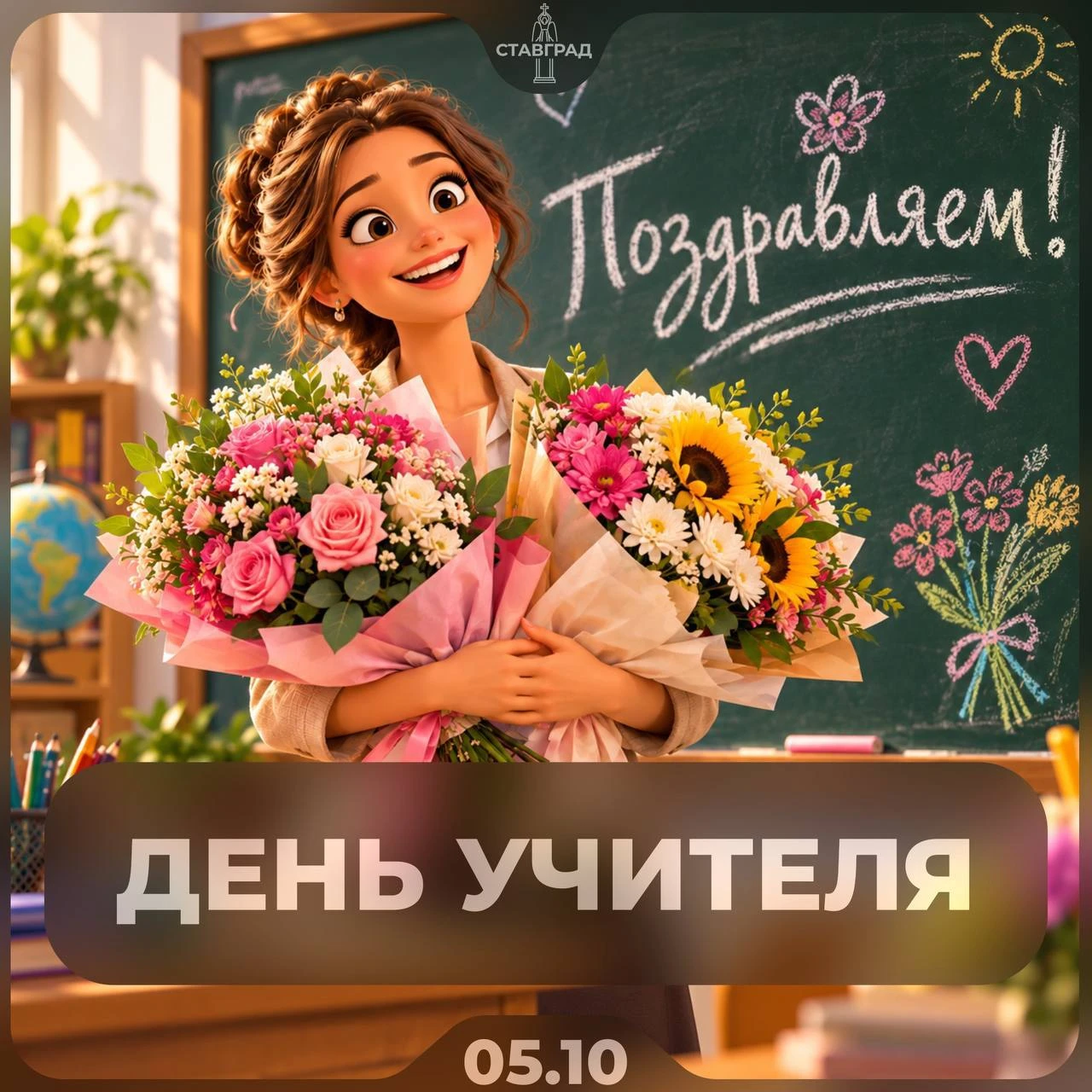 👩‍🏫 Сегодня в России отмечают День учителя
