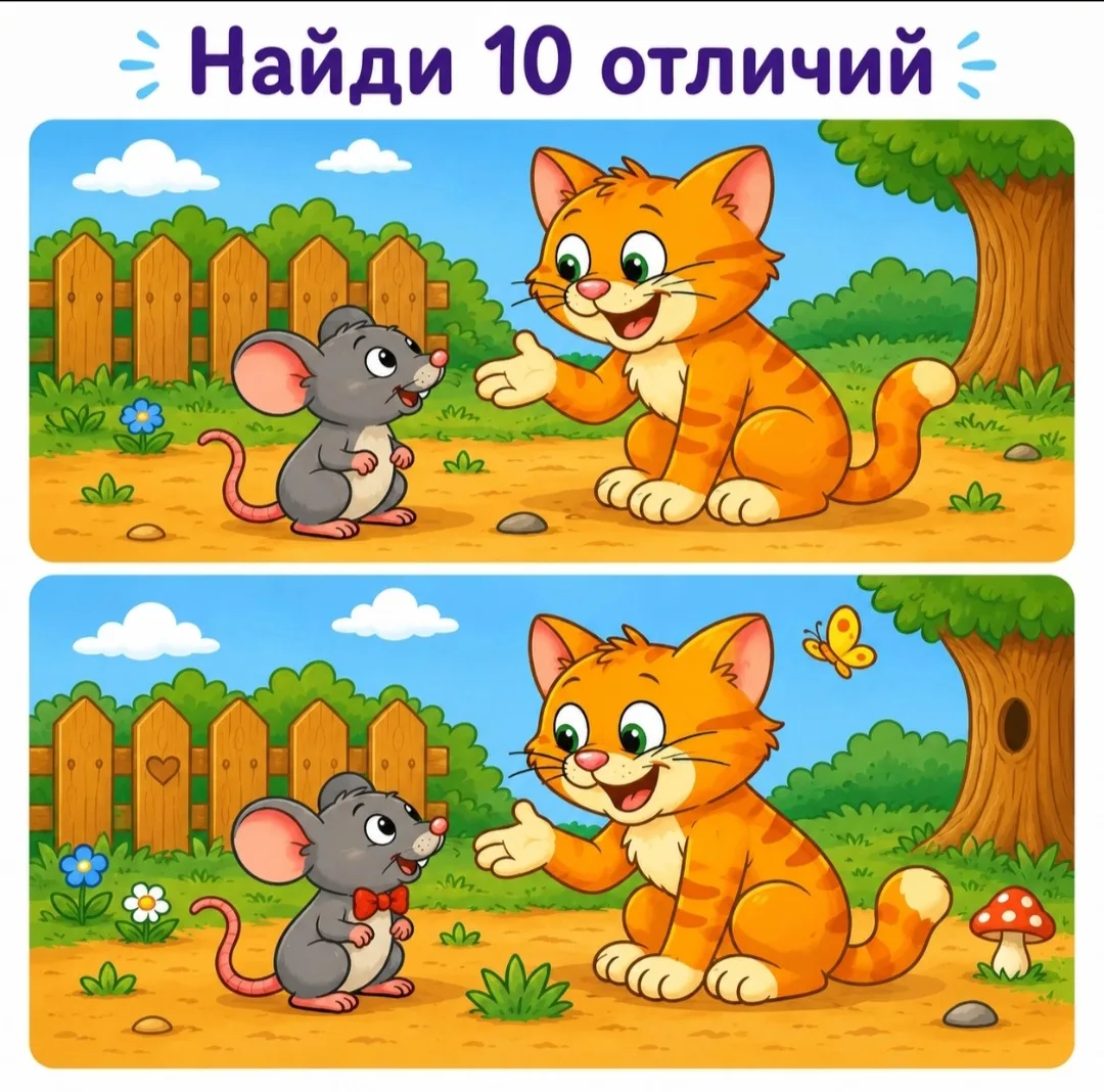 👀  Игры на внимательность