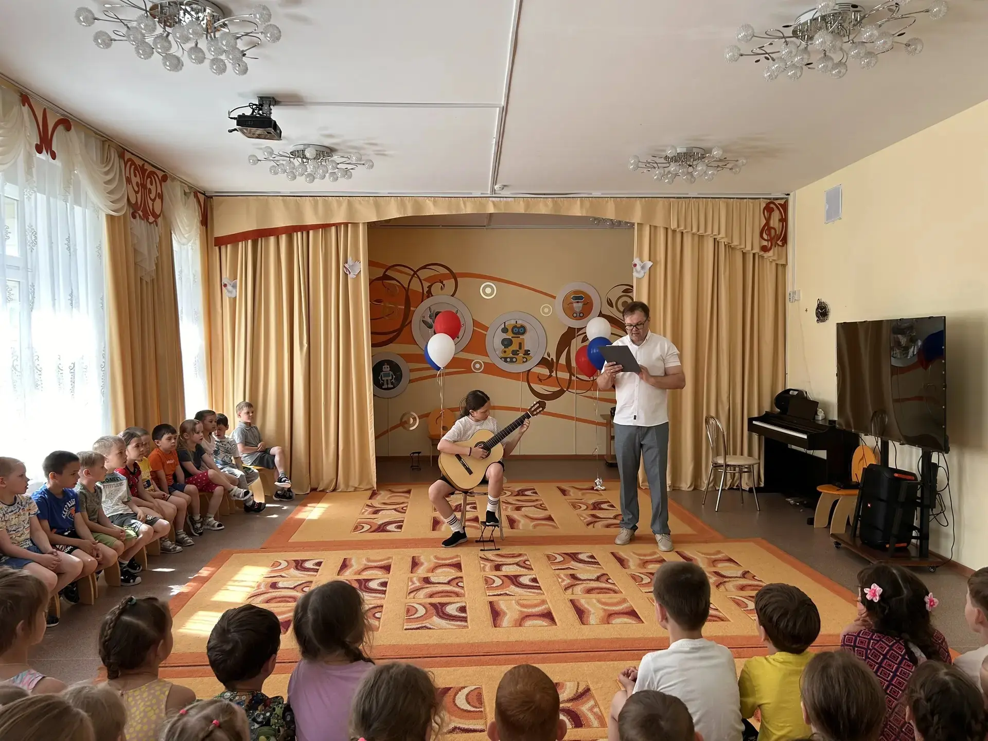 🎶 В нашем детском саду гости!