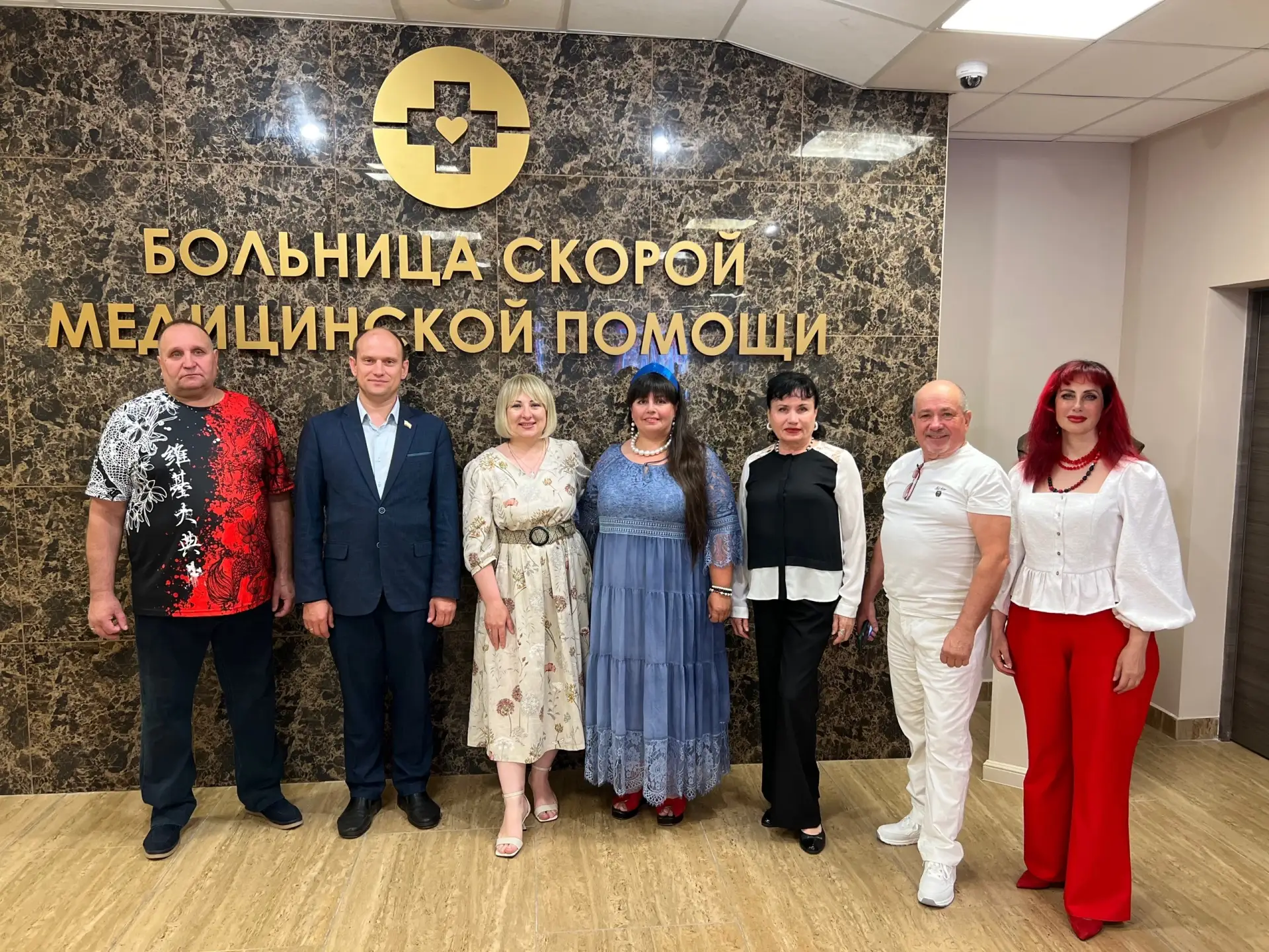 В Больнице скорой медицинской помощи в понедельник прошел замечательный концерт, подготовленный ряза
